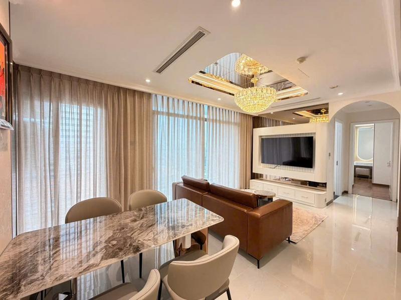 Bán 3PN view thành phố sổ hồng, nội thất cao cấp giá 13,9 tỷ