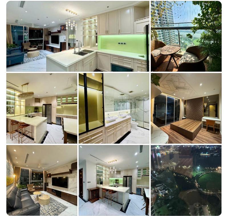 Bán 4PN tòa Park 6 giá 24,9 tỷ, view sông công viên, full nội thất, có sổ hồng