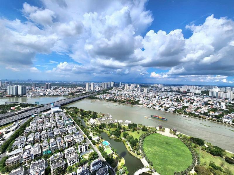Cho thuê 4PN Tòa Park giá 60 triệu, view sông công viên nội thất cao cấp