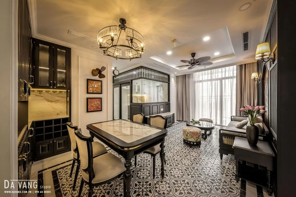 Căn 2PN Phong Cách view nội khu & thành phố